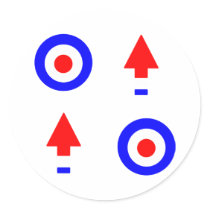 Mod target And Arrows Stickers