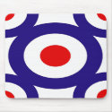 Mod Target Pattern Mousepad