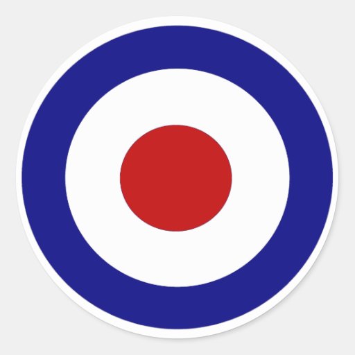 Mod Target Stickers