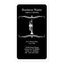 mod trumpet business card template