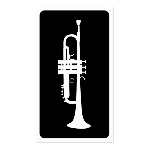 mod trumpet business card template (back side)