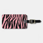 Mod Zebra Print Travel Bag Tags