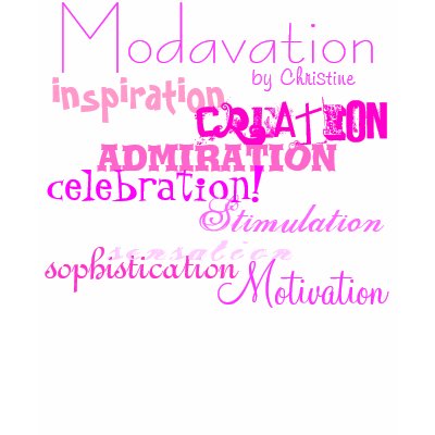 Modavation Motivations Tee Shirt by ModavationChristine