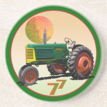 Model 77 Row Crop Drink Coaster