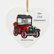 Model A Photo Christmas Christmas Ornament