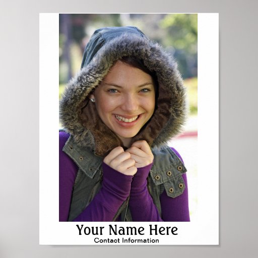 Model - Actor Headshot Poster