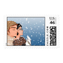 Model behaviour- First Snow postage by jsoh Model behaviour- First Snow postage