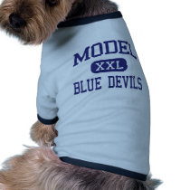 Model - Blue Devils - High School - Rome Georgia pet clothing by customteamsportswear Model - Blue Devils - High School - Rome Georgia pet clothing