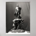 Model for the monument of Louis XV Posters