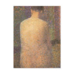 Model From Behind by Georges Pierre Seurat Postcards