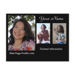 Model Headshot Card Postcard