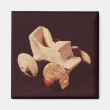 Model of a chariot, 2000-1595 BC Fridge Magnet