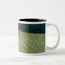 Model of Caesar's defences at Alesia Coffee Mugs