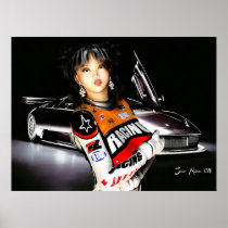 Model Racecar Poster posters