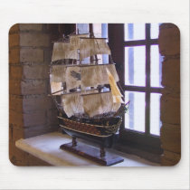 Model Sailing Ship mousepads