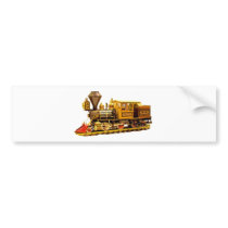 Model Steam Engine Bumper Sticker