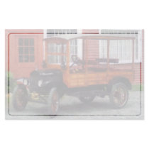 Model T Station Wagon Stationery Design