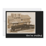 Model Train Invitations Model Train Invitations