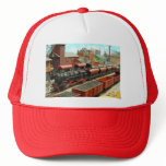 Model Train Station Hat