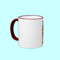 Model Train Station Mug