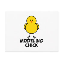Modeling Chick postcards