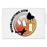 modeling time greeting cards