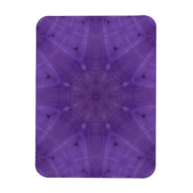 Modelo abstracto púrpura de la madera imanes rectangulares