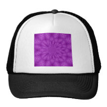 Modelo abstracto púrpura gorros  
