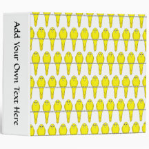 Modelo amarillo del pájaro. Las Canarias