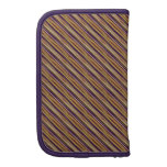 Modelo beige amarillo púrpura de la raya planificador