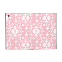 Modelo blanco elegante del damasco en rosa