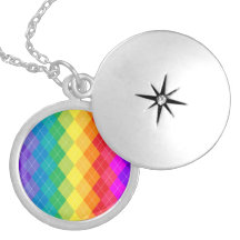 Modelo de Argyle del arco iris Joyeria Personalizada