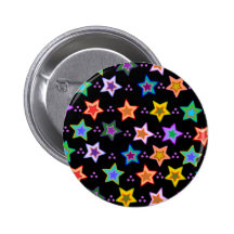 Modelo de estrella colorido pins