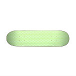 Modelo de lunar verde y blanco. Manchado Patín