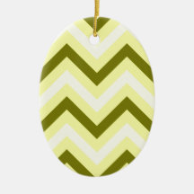 Modelo de zigzag amarillo adornos