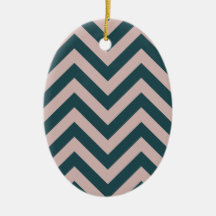 Modelo de zigzag rosado y azul ornato