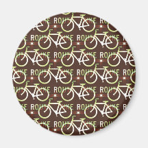 Modelo del ciclista de la bici de Fixie de la ruta Iman De Frigorífico