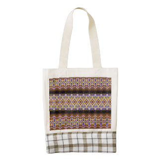 Modelo extraño e inusual bolsa tote zazzle HEART