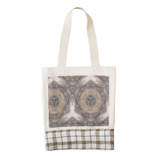 Modelo extraño moderno bolsa tote zazzle HEART