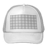 Modelo gris claro y blanco del remolino gorras