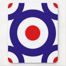 Modelo Mousepad de la blanco de la MOD Tapete De Ratones