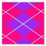 Modelo rosado y púrpura de Argyle Arte Fotográfico