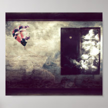 Modelos en el cielo poster