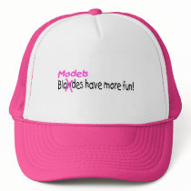 Models Have More Fun hats by TeeZazzle Models Have More Fun hats
