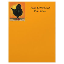 Modena Black Schietti Letterhead Template