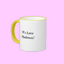 Modena Yellow Schietti mugs