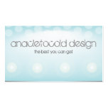 moder lights tech circles bussiness card business card template