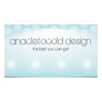 moder lights tech circles bussiness card business cards