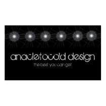 moder spotlights tech circles bussiness card business cards