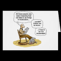MODERATION cards